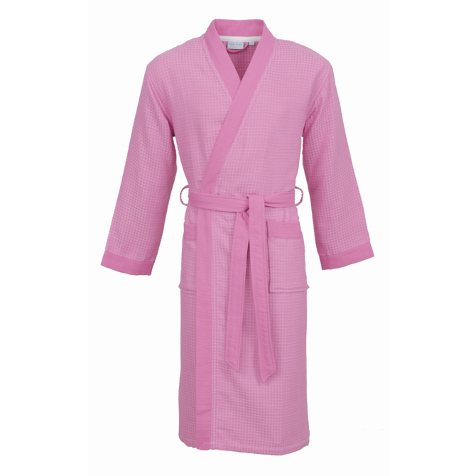 Carl Ross Peignoir 26100 Rose clair/blanc cassé L