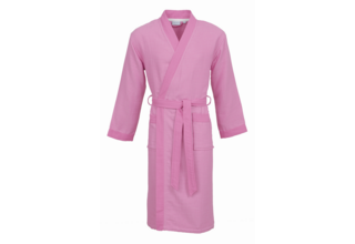 Carl Ross Peignoir 26100 Rose clair/blanc cassé S