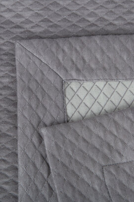 Bella Donna Couette d'été gris clair-0215 260x220