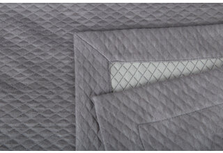 Bella Donna Couette d'été gris clair-0215 260x220