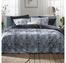 La housse de couette De Witte Lietear Azula Oxyde 200x200/220