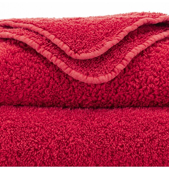 Abyss & Habidecor Super Pile Gezichtsdoekje 30x30 564 carmin