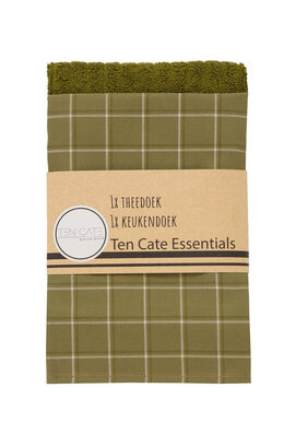 Ten Cate Essentials Keukenset Groen blok