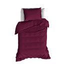 De Witte Lietaer De Witte Lietear dekbedovertrek Olivia Beet Red 140x200/220