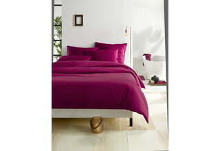 La housse de couette De Witte Lietear Olivia Beet Red 200x200/220