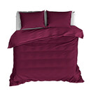 De Witte Lietaer De Witte Lietear dekbedovertrek Olivia Beet Red 200x200/220