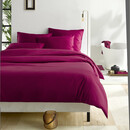 Housse de couette De Witte Lietear Olivia Beet Red 240x200/220