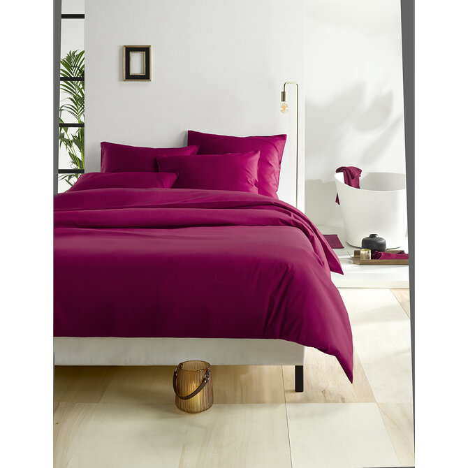 Housse de couette De Witte Lietear Olivia Beet Red 240x200/220