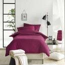 De Witte Lietaer Housse de couette De Witte Lietear Olivia Beet Red 240x200/220