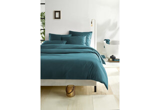 Housse de couette De Witte Lietear Olivia Lake Green 200x200/220