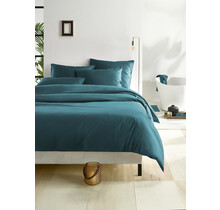 De Witte Lietear dekbedovertrek Olivia Lake Green 240x200/220
