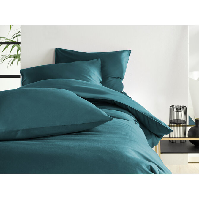 De Witte Lietear dekbedovertrek Olivia Lake Green 240x200/220 De Witte Lietear dekbedovertrek Olivia Lake Green 240x200/220