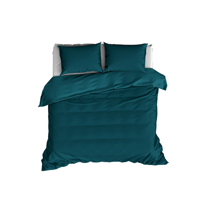 De Witte Lietear dekbedovertrek Olivia Lake Green 240x200/220 De Witte Lietear dekbedovertrek Olivia Lake Green 240x200/220