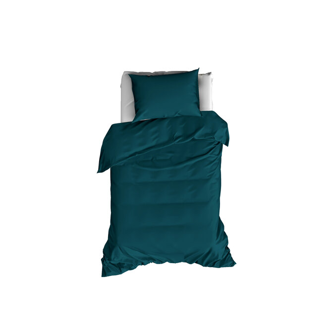 De Witte Lietear dekbedovertrek Olivia Lake Green 240x200/220 De Witte Lietear dekbedovertrek Olivia Lake Green 240x200/220