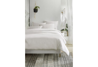 De Witte Lietear dekbedovertrek Olivia Wit 200x200/220