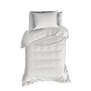 De Witte Lietaer La housse de couette De Witte Lietear Olivia Blanc 200x200/220
