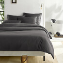 La housse de couette De Witte Lietear Olivia Ebony 140x200/220
