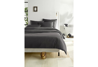 La housse de couette De Witte Lietear Olivia Ebony 140x200/220