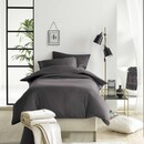 La housse de couette De Witte Lietear Olivia Ebony 140x200/220