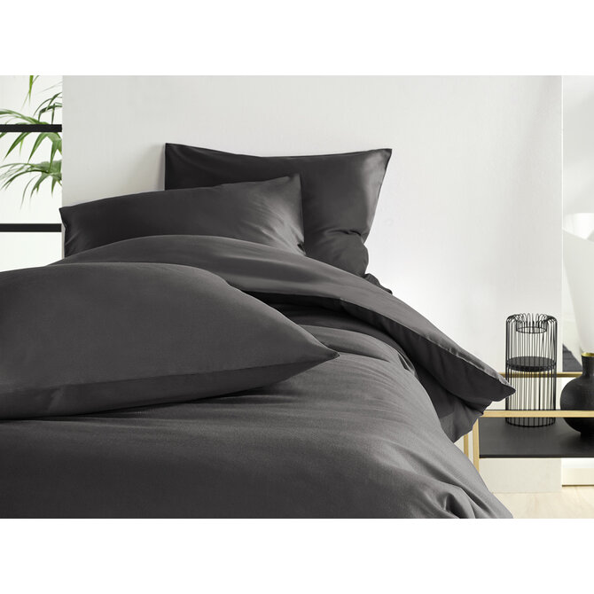 La housse de couette De Witte Lietear Olivia Ebony 140x200/220