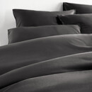 La housse de couette De Witte Lietear Olivia Ebony 140x200/220