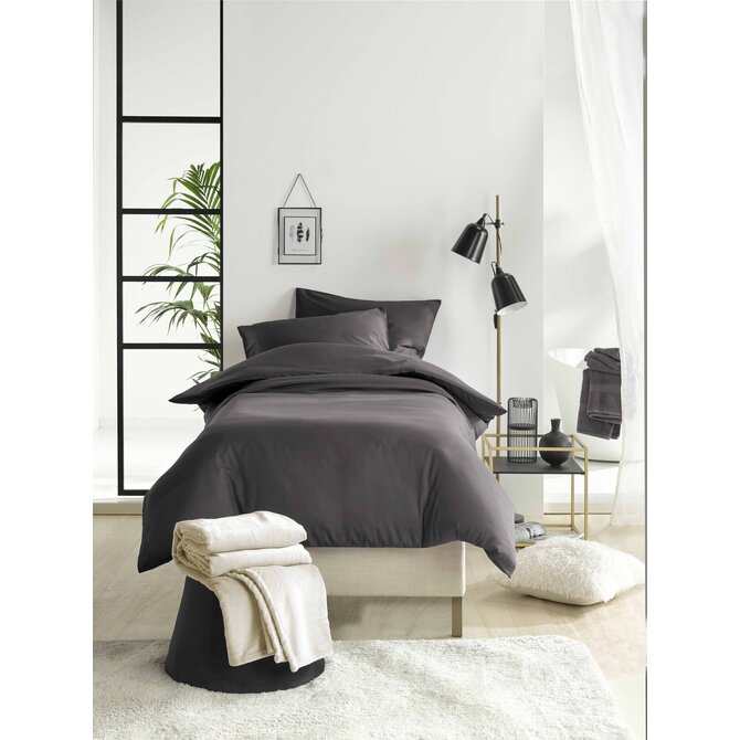De Witte Lietear dekbedovertrek Olivia Ebony 200x200/220