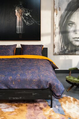 Kayori Housse de Couette Shinjo 200x200/220 Bleu
