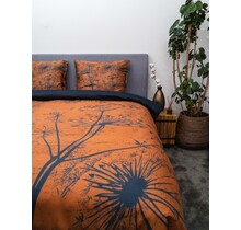 Kayori Housse de Couette Botan 140x200/220 Marron