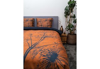 Kayori Housse de Couette Botan 140x200/220 Marron