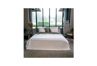 Kayori - Izakaya - Housse de couette - Tencel lavé - 200x200/220 - Blanc