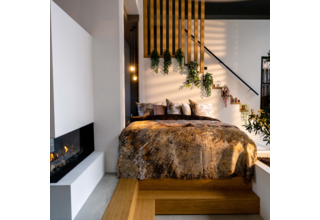 Kayori   Kodo    Dekbedovertrek   Hennep   200x200/220   Naturel