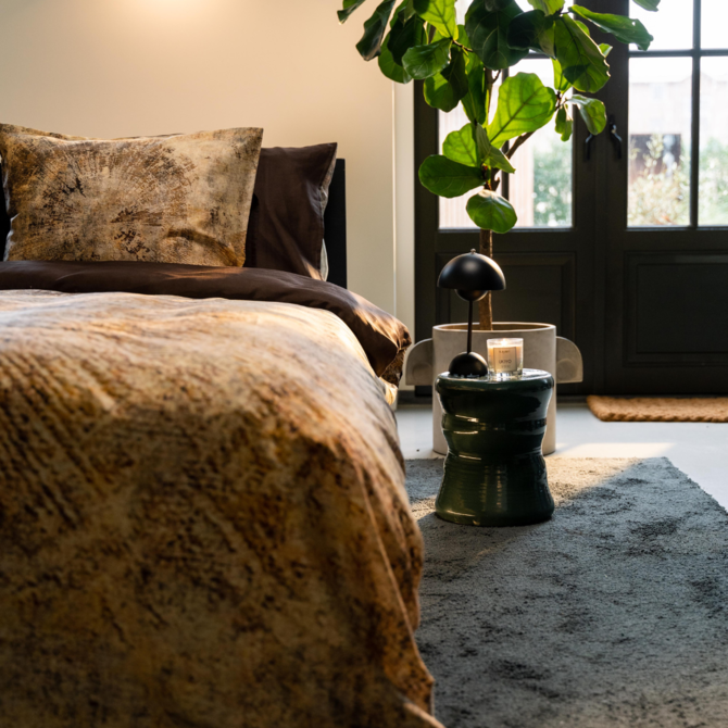 Kayori Kodo Housse de couette Chanvre 200x200/220 Naturel