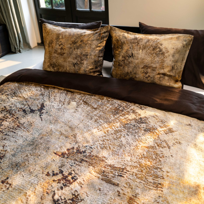 Kayori Kodo Housse de couette Chanvre 200x200/220 Naturel