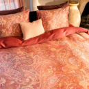 Kayori Kayori   Luay     Dekbedovertrek   Egyptisch Satijn   240x200/220  Peach