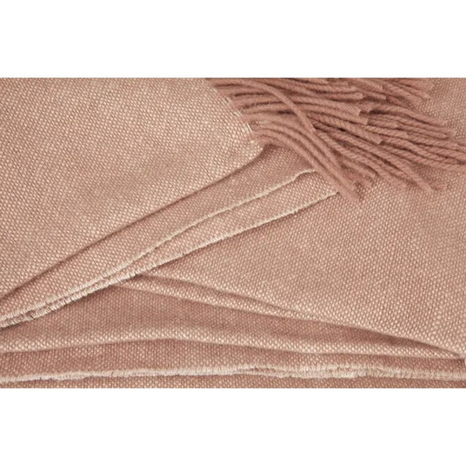 Kayori Tibet Couvre-lit Lin 150x250 Cannelle