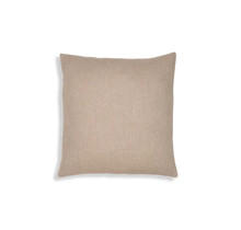 Kayori Tibet   Housse avec fermeture éclair   Lin   50x50   Noisette