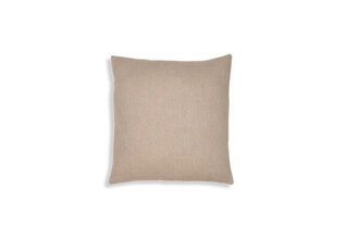 Kayori Tibet   Taie d'oreiller avec fermeture éclair   Lin   50x50   Noisette