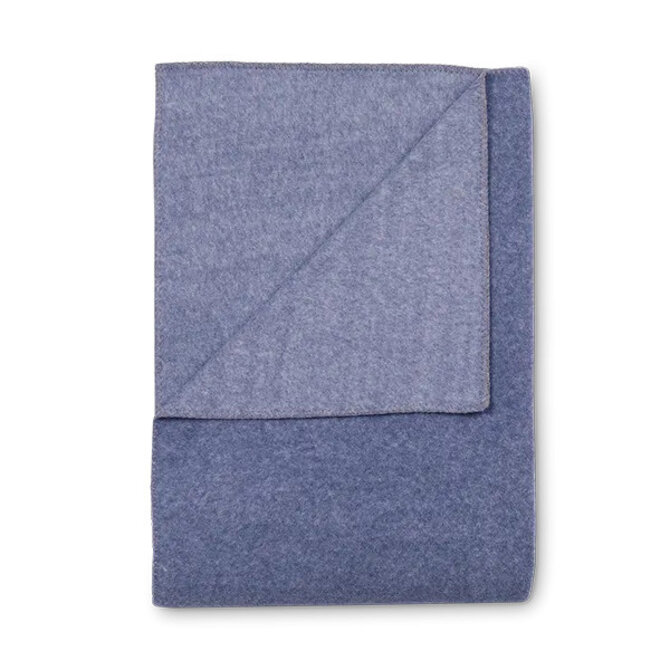 Kayori Sagano Plaid Bambou 150x220 Bleu Foncé