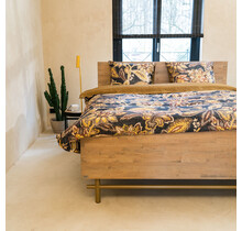 Kayori Isao - Housse de couette - Satin de coton Pima - 240x200/220 - Or