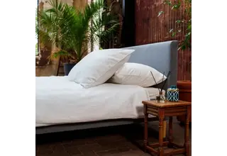 Kayori Chika Housse de Couette Tencel 200/200-220 Blanc