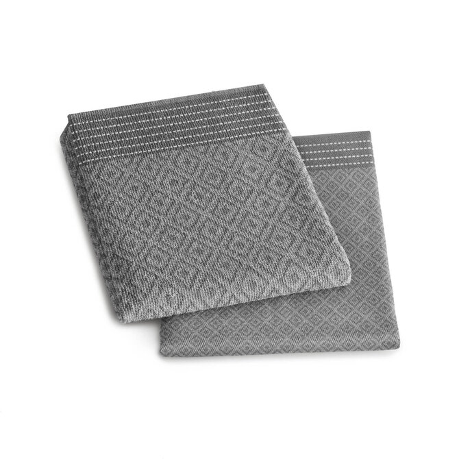 DDDDD Torchon de cuisine Akira 50x55 Gris