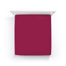 Bella Donna Bella Donna Alto Drap-housse pour boxspring Lit une place et demie bordeaux-0130 120x190-130x220