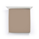 Bella Donna Bella Donna Alto Drap-housse pour Boxspring Une personne muscade-0122 90x190-100x220