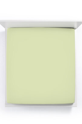 Bella Donna Alto Drap-housse pour Boxspring Une personne pistache-0532 90x190-100x220
