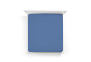 Bella Donna Alto Drap-housse pour sommier tapissier Double bleu marine-0208 140x200-160x220