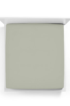 Bella Donna Alto Boxspringhoeslaken Lits-Jumeaux XL grijsgroen-0633 200x220-200x240