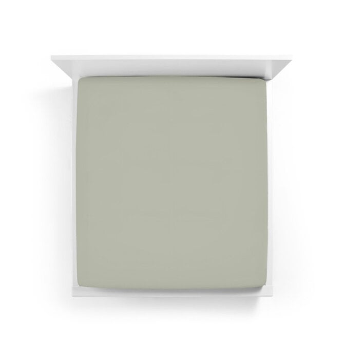 Bella Donna Alto Drap-Housse pour Boxspring Double gris-vert-0633 140x200-160x220