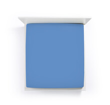 Bella Donna Drap-housse Jersey Lit King Size azur-0180 180/200-200/220