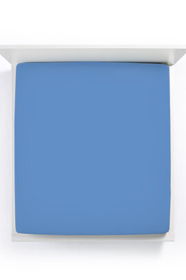 Bella Donna Drap-housse Jersey Deux personnes azur-0180 140/190-160/220