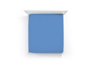 Bella Donna Drap-housse Jersey Deux personnes azur-0180 140/190-160/220